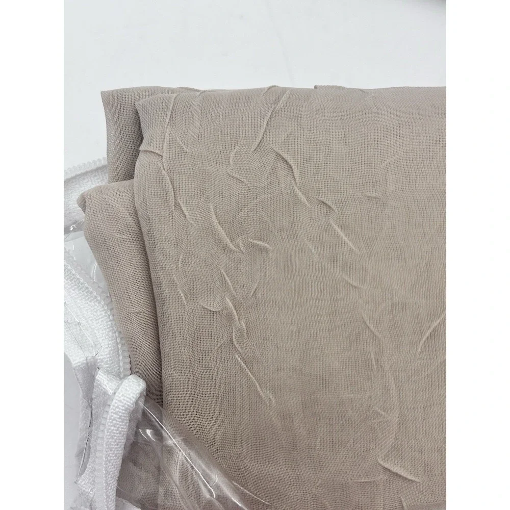 JCPenney Home Collection Sensations Scarf‎ Valance Linen Sheer Window Drape